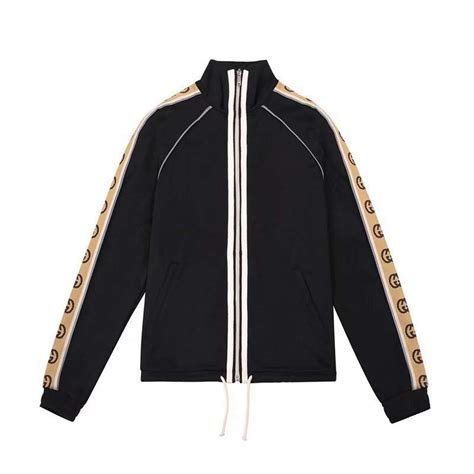 gucci technical jersey jacket replica